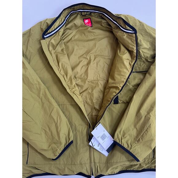 Nike Woven Tech Jacket Pacific Moss/Black FZ0750-307 Men's Size 2XL - Picture 8 of 10